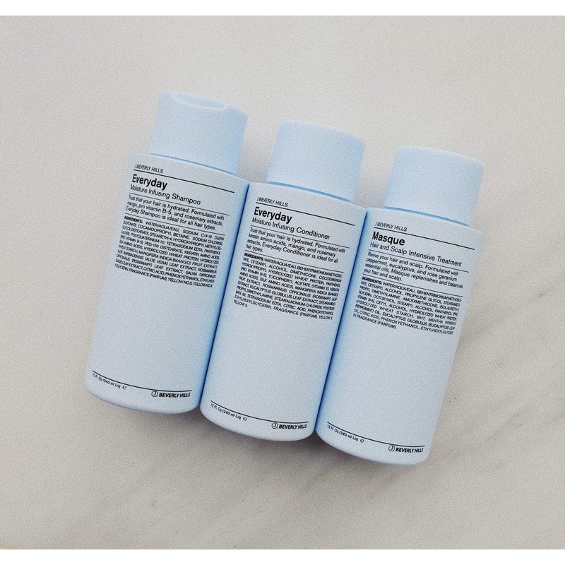J Beverly Hills Blue Everyday Moisturizing Shampoo with Eucalyptus Oil