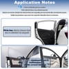 KOCZIL Car Window Shades - 4 Pack Magnetic Car Window
