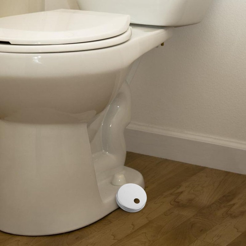 VILLCASE 2 Pairs Decorative Stainless Steel Toilet Seat Bolts Covers