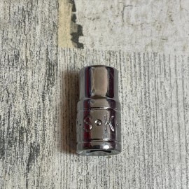 SK Hand Tools 43909 1/4" Dr. 9/32" 12pt Standard Fractional Chrome Socket