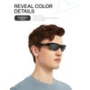 Mryok Polarized Replacement Lenses for Spy Optic Discord Sunglasses, HD