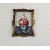Unbranded Dollhouse Miniature Picture Frame Metal Antique Bronze for Paintings