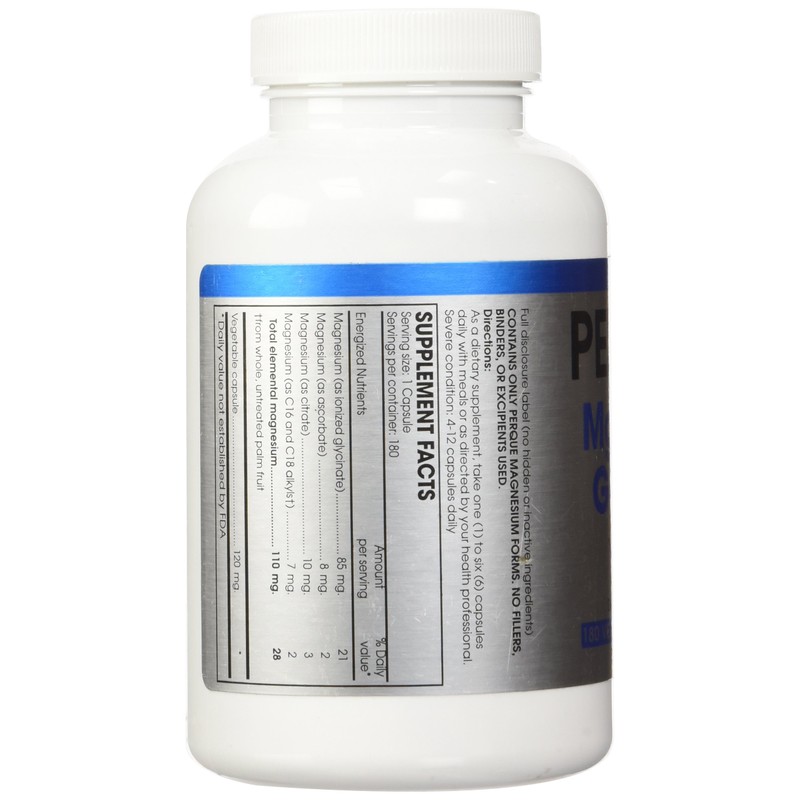 PERQUE Mg Plus Guard 180 Vegetable Capsules