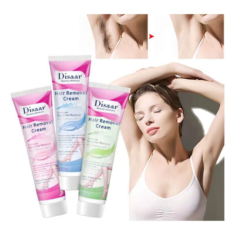Crema Depilación Rápida Para Piernas/axilas Piel Suave 100g Piel Seca