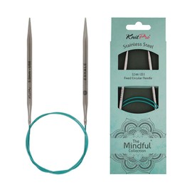 KnitPro Mindful 5.00mm 40cm English Teal 5mm Circular Knitting Needle 36061
