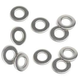 Merriway BH06901 (100 Pcs) Stainless Steel 316 A4 Marine Grade Flat Washers M3 - Pack of 100 Pieces