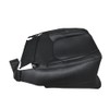Zieichy Passenger Side Bottom Replacement Leather Seat Cover Black Compatible
