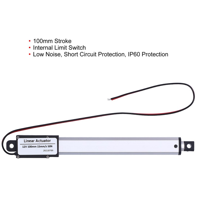 DC 12 V 100 mm Linear Actuators, Linear Actuator, Internal