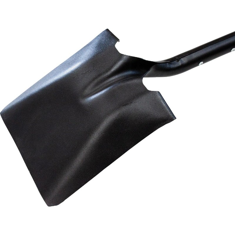 Bully Tools Square Point Shovel – Heavy Duty 14-Gauge Steel