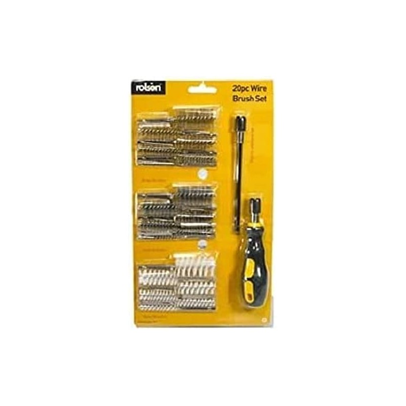 Rolson 24889 20 pc Interchangeable Brush Set
