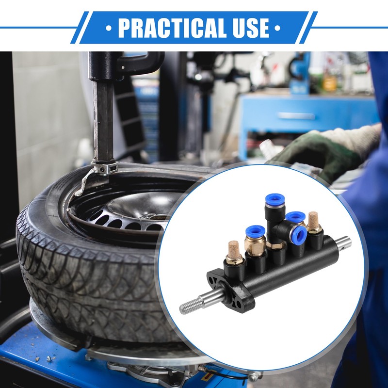 VekAuto Air Control Valve Foot Pedal, 6.10"x2.05"x2.91" Tire Changer Machine