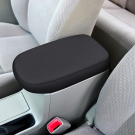 faccaibbg Center Console Cover for Toyota Corolla 2007-2013 (Black),Waterproof Leather Anti-Scratch Armrest Cover for 2007 2008 2009 2010 2011 2012 2013 Toyota Corolla Accessories