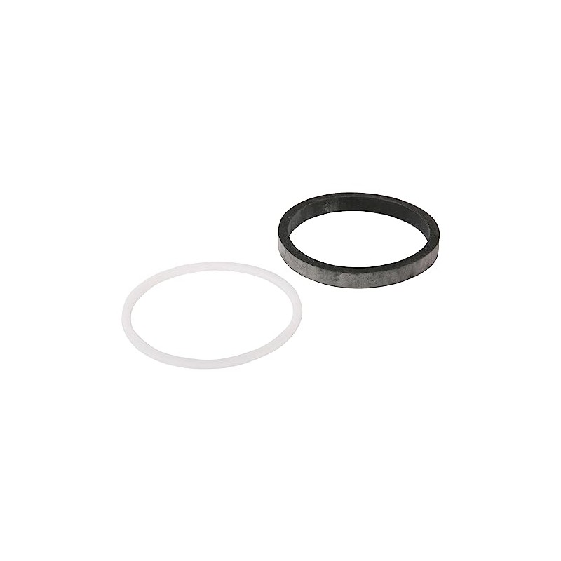 Sanitop-Wingenroth Cistern Gasket Set, 2 Piece Set, Gasket Assortment, Rubber