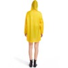 LANSHULAN Women Yellow Raincoat Jacket,Unisex Kids Clear EVA Rain Coat