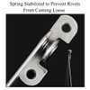 Window Safety Restrictors 2 Pcs Plastic Window Restrictor Hooks Adjustable