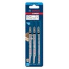 Bosch Professional 3x Expert ‘Wood 2-Side Clean‘ Jigsaw Blade Set