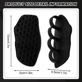 LETTERASHQP Pack of 2 Grip Pads, Strength Training, Grip Pads, Weight Sports, Grip Aids for Fitness, Pull-Ups, Strength Training Pads, Alternative Training Gloves for Maximum Grip (B)