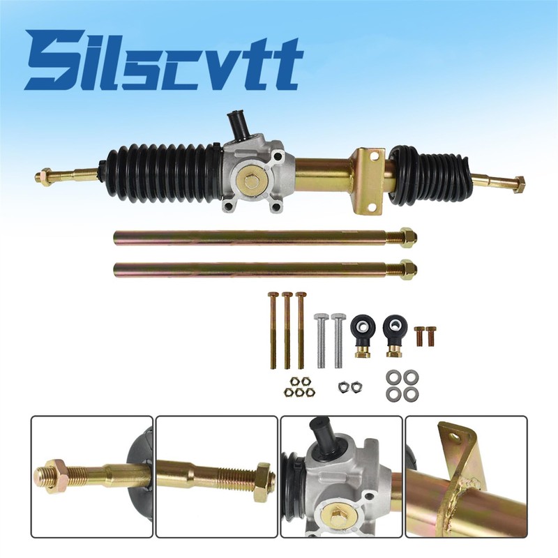 Silscvtt Steering Rack and Pinion with Tie Rod Ends Replacement