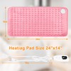 Deepsoon Heating Pad,Electric Heating Pads for Back,Neck,Abdomen,Moist Heating Pad for