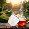 Silver Stainless Steel Tea Infuser Mesh Strainer, Reusable Loose Leaf