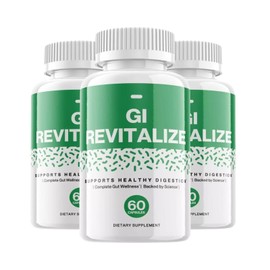 Revitalize 3-Pack GI Revitalize Supports Digestive Health Supplement - 180 Capsules