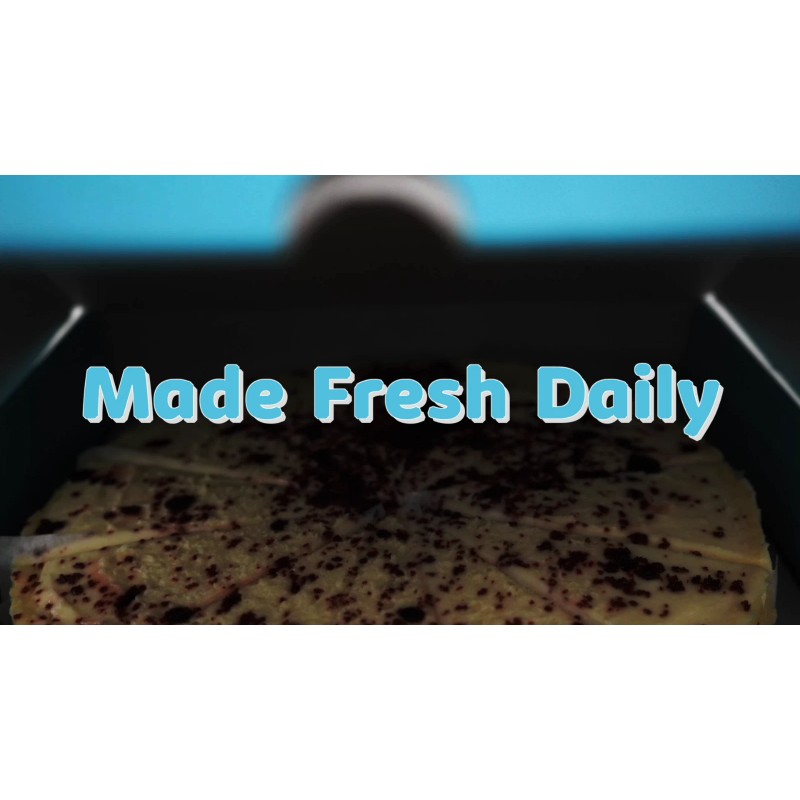 ANDY ANAND CHOCOLATIER Turtle Cheesecake 9" with Chocolate Chip &