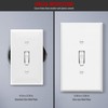 ENERLITES Toggle Light Switch Wall Plate, Jumbo Switch Cover, Oversized