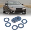 Oil Drain Plug Washer, 10 Pieces 90430‑12031 Aluminum Gasket Set