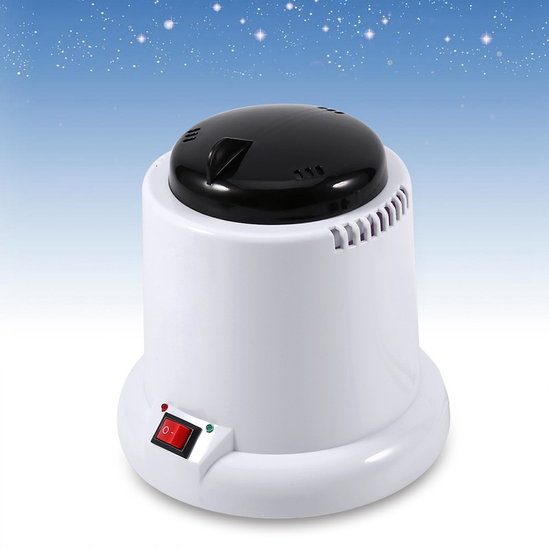 1Pc Professional Nail Art Metal Tool Sterilizer &amp; Disinfection Box