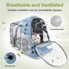 Cawypety Expandable Cat Backpack,Cat Bubble Backpack Carrier for Carrying Cats,