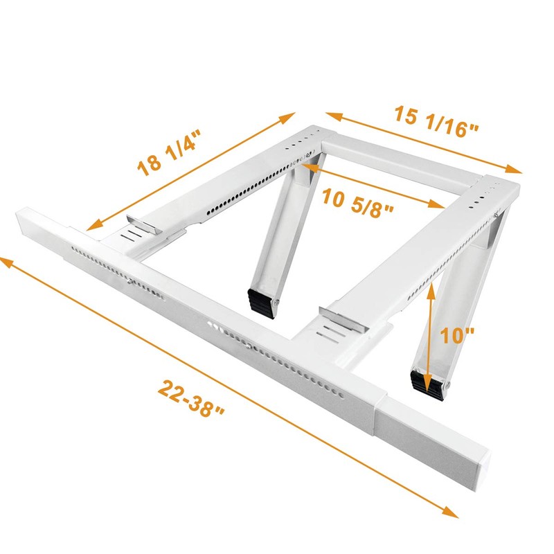 Jeacent Universal Window Air Conditioner Support Bracket No Drilling ,No