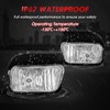 WEZEMLIGHT Fog Light Assembly Replacemen For 2003-2007 Chevy Silverado 2002-2006