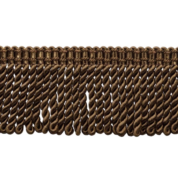 DÉCOPRO Sable Brown / 3" Bullion Fringe Trim / Decorative