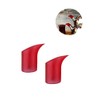 2pcs Teapot Coffeepot Spout Cover Sleeve Leak-proof Drip-proof Silicone Spout
