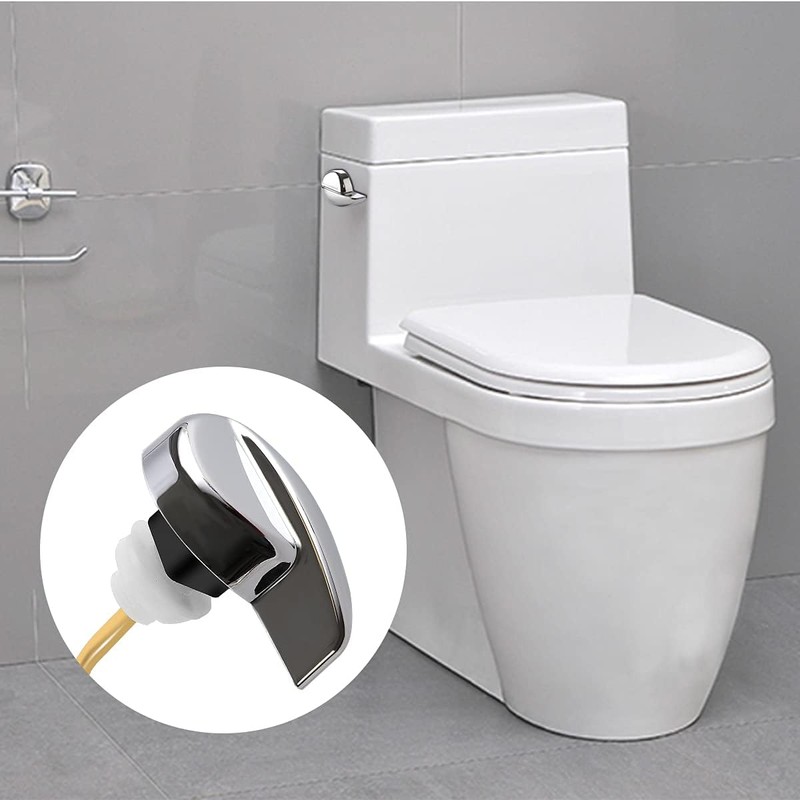 PDFans Toilet Handle Replacement Kit, Side Mount Toilet Flush Handle
