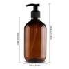 Botellas dispensadoras de jabón Recargables de 500 ml, para dispensar