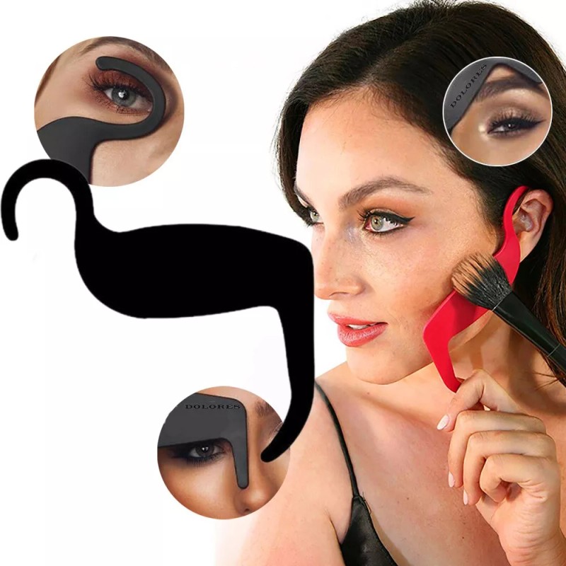 Dolores Paleta Sombra Contorno Tints Rubor Ahumados Facial Aplicador