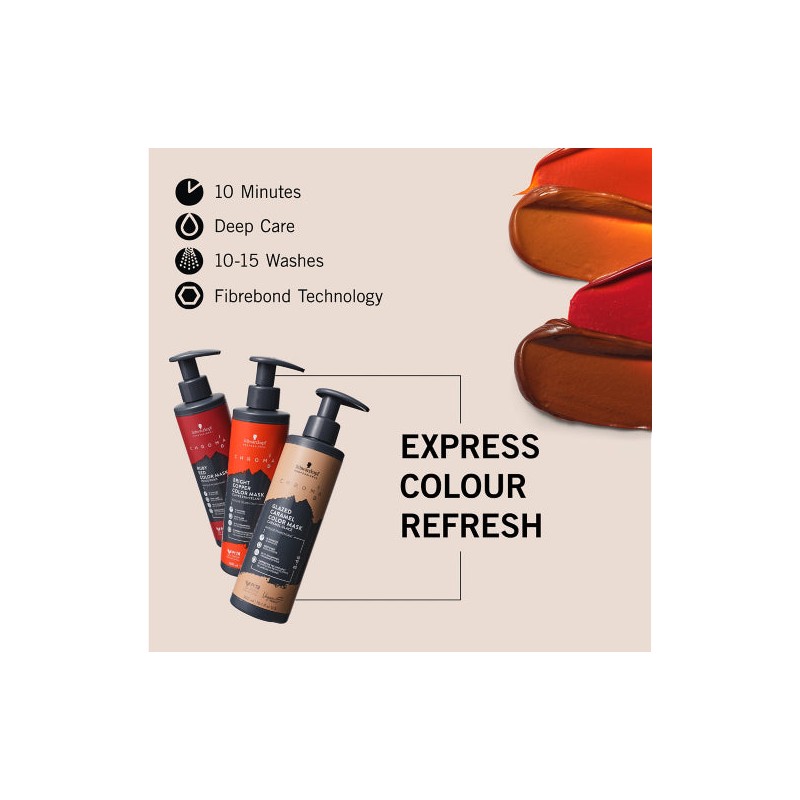 Schwarzkopf Chroma ID Color Mask 6-88 300ml - Ruby Red