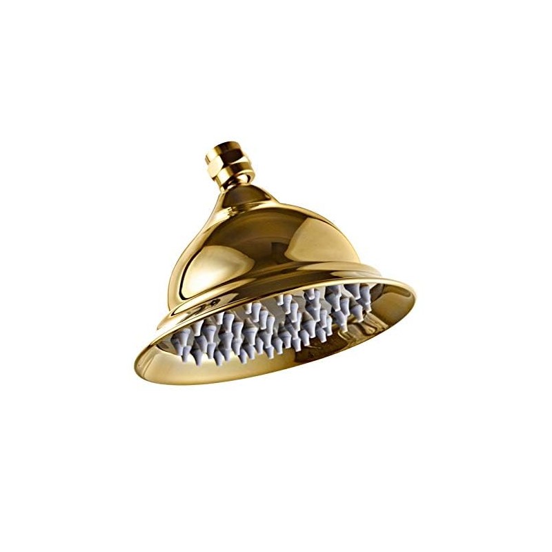 Ownace Bathroom Brass Classic Style Traditional Bell Rainfall Shower Head