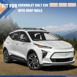 AUXPACBO 330 LBS Upgrade Roof Rack Fit for Chevy Bolt EUV Bolt-EUV 2022-2024 Crossbars Luggage Carrier Bars Kayak Rack Bike Rack Cargo Bar Cross Bars