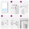 vidaXL Shower roller blind 100 x 240 cm fabric width