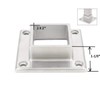 Stainless Steel 316 Grade 4″ x 4″ Base Flange Cover