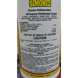 Simoniz Antimicrobial All-Purpose Cleaner - 32 oz. -(1 CASE)