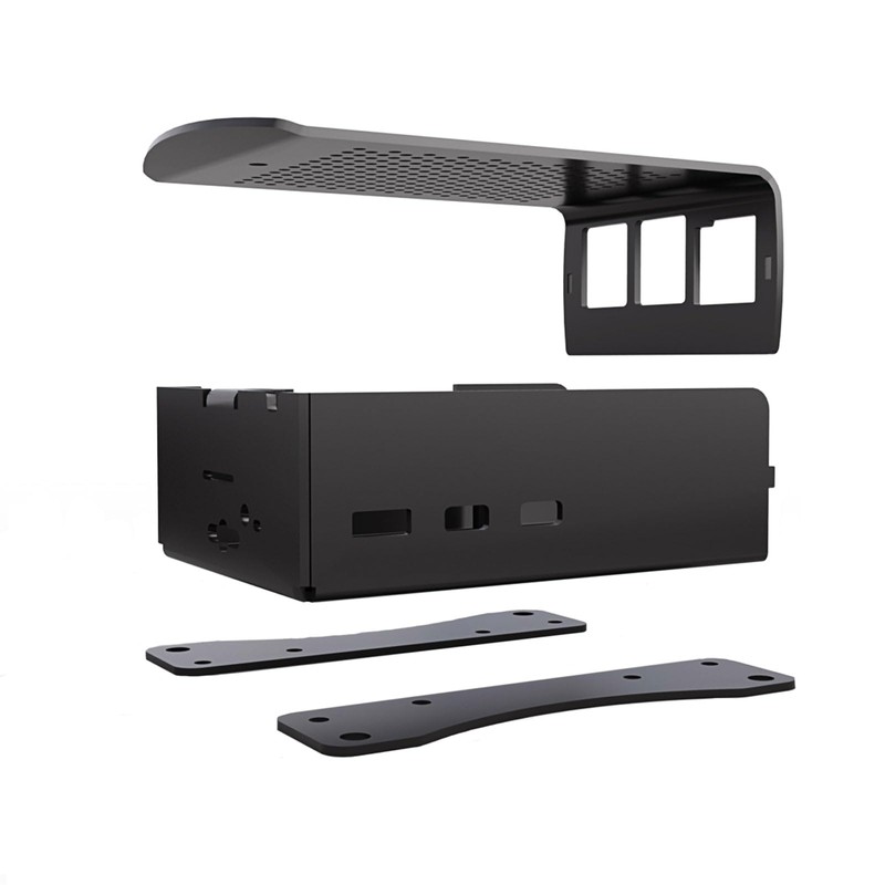 ZkeeShop Metal Case for Raspberry Pi 5 Aluminium with Heatsink,