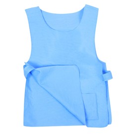 WOONEKY Cooling Vest for Men and Women, Lightweight, Water-Absorbent Cooling Vest for Outdoor Activities in Summer, Comfortable and Breathable Cooling Clothing for Fishing, Cycling and Sports, blue