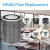 2PACK HP202 Filter Replacement Compatible with shark HP201,HP202,HP301,HP302,HC501,HC502 Air Purifier