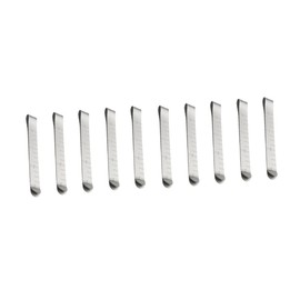 SEWACC 10 Pcs Metal Hemming Clips for Sewing Quilting Durable Measurement Ruler for Binding Practical Sewing Gadgets for Beginners Professionals