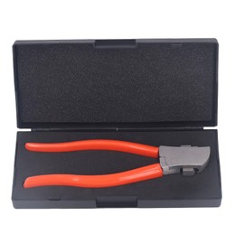 Fafeicy Key Cutter, Stainless Steel Key Cutting Pliers with Scale for 0.5 to 0.6mm and Center Line