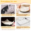 SULUOTE Ceramic Pie Weights-Reusable Natural Ceramic Stoneware for Baking Blind