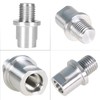 findmall Adaptador de husillo de cabeza de torno convierte 3/4